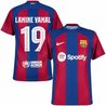 Lamine Yamal #19 FC Barcelona Red Jersey - Printed
