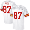 Travis Kelce #87 Kansas City Chiefs White Jersey - All Stitched