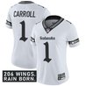 Women's Seattle Seahawks 'Gothic Rain City Shadows Edition' Vapor Limited Jersey - All Stitched