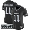 Women's Seattle Seahawks 'Gothic Rain City Shadows Edition' Vapor Limited Jersey - All Stitched