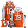 Men's Denver Broncos Throwback Premium Pullover Hoodie - All Stitched