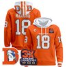 Men's Denver Broncos Throwback Premium Pullover Hoodie - All Stitched