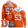 Men's Denver Broncos Throwback Premium Pullover Hoodie - All Stitched