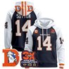 Men's Denver Broncos Throwback Premium Pullover Hoodie - All Stitched