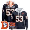 Men's Denver Broncos Throwback Premium Pullover Hoodie - All Stitched