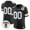 Purdue Boilermakers Black Custom Jersey - All Stitched