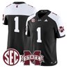 Men's Mississippi State Bulldogs 'Dark Mode' Vapor Limited Jersey - All Stitched