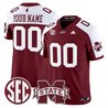 Mississippi State Bulldogs 'Dark Mode' Vapor Limited Custom Jersey - All Stitched