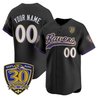 Baltimore Ravens 2025 Vapor Baseball Custom Jersey - 30th Anniversary Patch - All Stitched