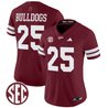 Women's Mississippi State Bulldogs 'Dark Mode' Vapor Limited Jersey - All Stitched