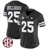 Women's Mississippi State Bulldogs 'Dark Mode' Vapor Limited Jersey - All Stitched