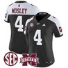 Women's Mississippi State Bulldogs 'Dark Mode' Vapor Limited Jersey - All Stitched