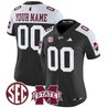 Mississippi State Bulldogs 'Dark Mode' Vapor Limited Custom Jersey - All Stitched