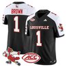 Men's Louisville Cardinals '1980s Throwback' Vapor Limited Jersey - All Stitched