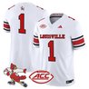 Men's Louisville Cardinals '1980s Throwback' Vapor Limited Jersey - All Stitched