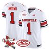 Men's Louisville Cardinals '1980s Throwback' Vapor Limited Jersey - All Stitched