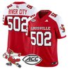 Men's Louisville Cardinals '1980s Throwback' Vapor Limited Jersey - All Stitched