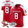 Men's Louisville Cardinals '1980s Throwback' Vapor Limited Jersey - All Stitched