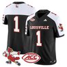 Men's Louisville Cardinals '1980s Throwback' Vapor Limited Jersey - All Stitched