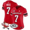 Women's Louisville Cardinals '1980s Throwback' Vapor Limited Jersey - All Stitched