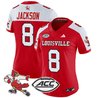 Women's Louisville Cardinals '1980s Throwback' Vapor Limited Jersey - All Stitched