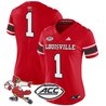 Women's Louisville Cardinals '1980s Throwback' Vapor Limited Jersey - All Stitched