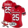 Women's Louisville Cardinals '1980s Throwback' Vapor Limited Jersey - All Stitched