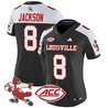 Women's Louisville Cardinals '1980s Throwback' Vapor Limited Jersey - All Stitched