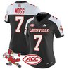 Women's Louisville Cardinals '1980s Throwback' Vapor Limited Jersey - All Stitched