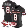 Women's Louisville Cardinals '1980s Throwback' Vapor Limited Jersey - All Stitched