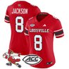 Women's Louisville Cardinals '1980s Throwback' Vapor Limited Jersey - All Stitched