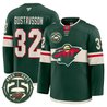 Men's Minnesota Wild 25th Anniversary Patch Premium Jersey - All Stitched