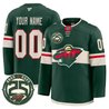 Minnesota Wild 25th Anniversary Patch Premium Custom Jersey - All Stitched
