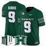 Men's Hawai'i Rainbow Warriors 2025 Vapor Limited Jersey - All Stitched