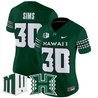 Women's Hawai'i Rainbow Warriors 2025 Vapor Limited Jersey - All Stitched