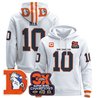 Men's Denver Broncos Throwback Premium Pullover Hoodie - All Stitched