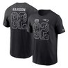 Eli Raridon #82 New England Patriots Salute to Service T-shirt - Sublimated