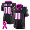 Philadelphia Eagles Black Pink Custom Jersey - All Stitched