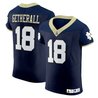 Joey Getherall #18 Notre Dame Fighting Navy Vapor Elite Jersey - All Stitched