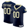 Notre Dame Fighting Navy Custom Vapor Elite Jersey - All Stitched