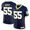 REECE #55 Notre Dame Fighting Navy Jersey - All Stitched