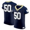 #50 Notre Dame Fighting Navy Vapor Elite Jersey - All Stitched