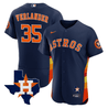 Men's Houston Astros Navy Jersey - Houston Texas Patch!