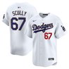 Men's Los Angeles Dodgers Gold Trim Vapor Premier Limited Jersey - All Stitched