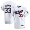 Men's Los Angeles Dodgers Gold Trim Vapor Premier Limited Jersey - All Stitched