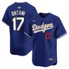 Men's Los Angeles Dodgers Gold Trim Vapor Premier Limited Jersey - All Stitched
