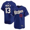 Men's Los Angeles Dodgers Gold Trim Vapor Premier Limited Jersey - All Stitched