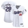 Women's Dodgers Gold Trim Vapor Premier Limited Jersey - All Stitched