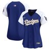 Women's Dodgers Gold Trim Vapor Premier Limited Jersey - All Stitched