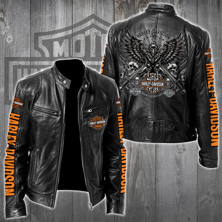 Limited Edition HD Leather Bomber Jacket HDLBJ2126
